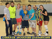 Oiseaux Mouches Champions Automne 2012